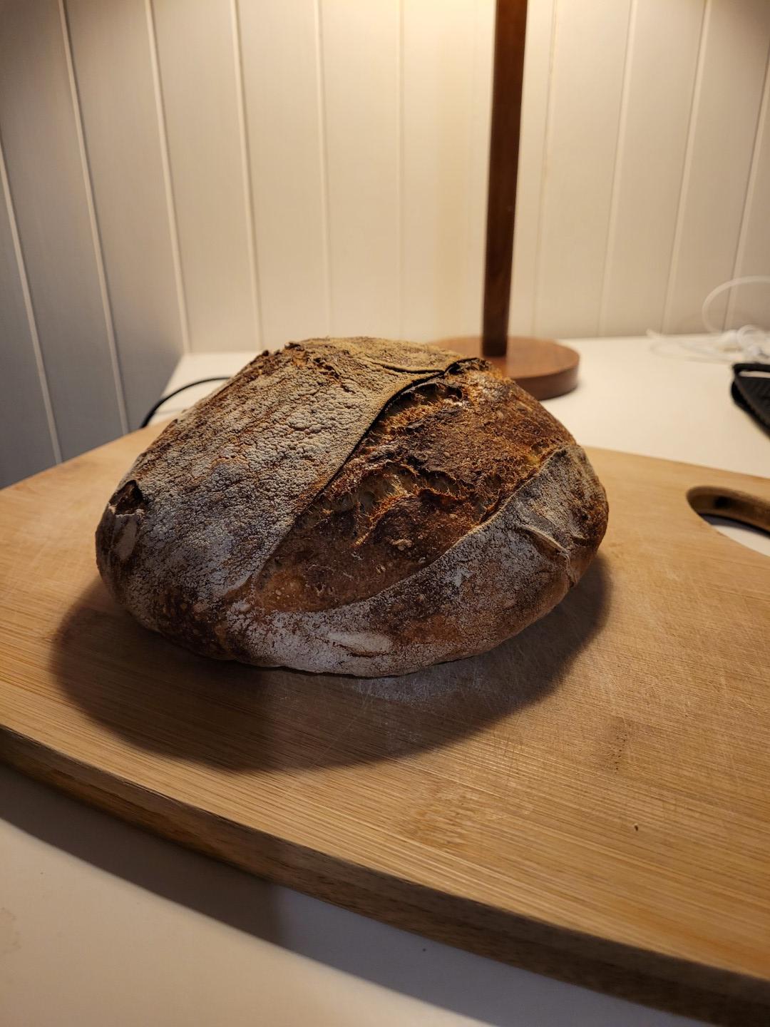 Overnight Country Blonde Overproofed Or Underproofed The Fresh Loaf